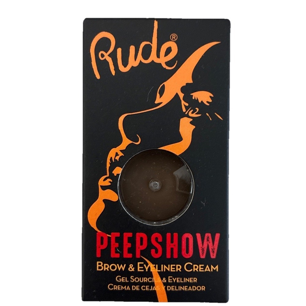 Rude Cosmetics Peepshow Brow & Eyeliner Cream  Private Moment‎ 88034 NEW